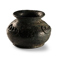 Roman Bronze Vessel with Boats