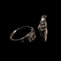 Roman Silver Ring with Heracles