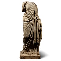 Marble Statue of a Goddess