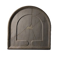 Large Late Roman Sigma-Shaped Marble Offering Table Top