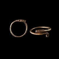Roman Silver Snake Ring