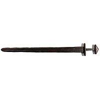 Viking Age Sword with Engraved Mammen Style Hilt