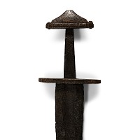 Viking Age Sword with Engraved Mammen Style Hilt