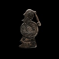 Viking Age Silver Shield-Maiden Pendant