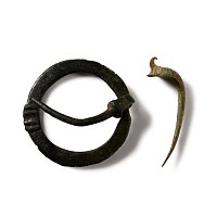 Medieval Bronze Annular Brooch