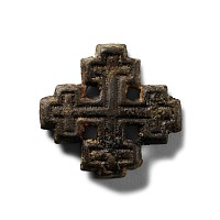 Medieval Bronze Knight's Holy Sepulchre Badge