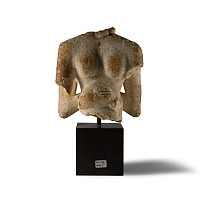 Sumerian Stone Janiform Torso