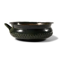 Bronze Age Decorated Bowl with Handle
