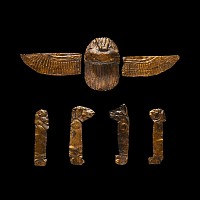 Egyptian Gold Cartonnage Inlays