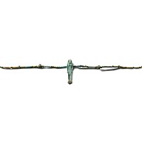 Egyptian Faience Bead Necklace String with Thoth Amulet