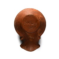 Roman Terracotta Oil Lamp with Figure