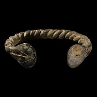 Viking Age Bronze Twisted Bracelet