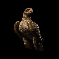 Roman Bronze Figure of an Eagle