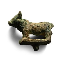 Anatolian Bronze Bull Mount