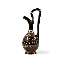 South Italian Gnathian Ware Pottery Oinochoe