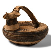 Etrusco-Corinthian Ring Askos