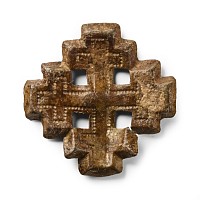 Medieval Bronze Knight's Holy Sepulchre Badge