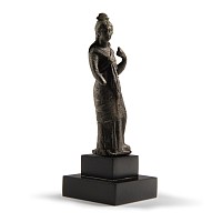 Roman Bronze Statuette of Isis