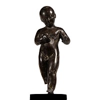 Roman Bronze Harpocrates Statuette