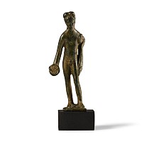 Roman Bronze Statuette of Mercury