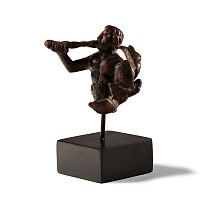 Roman Bronze Statuette of Triton Sounding a Horn