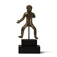 Gallo-Roman Bronze Statuette of a Rider God