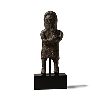 'The East Lindsey' Romano-British Bronze Hooded Male Statuette