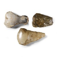 Stone Age Knapped Flint Axehead Group