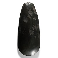 Stone Age Papuan Polished Black Stone Axehead