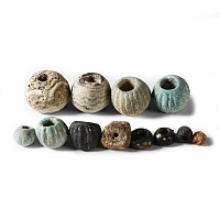 Anglo-Saxon Glass and Ceramic Bead Group