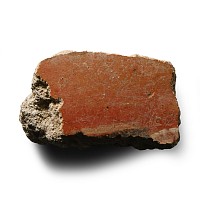 Roman 'Pompeii Red' Fresco Wallplaster