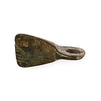 Romano-British Bronze Axe-Shaped Votive Pendant