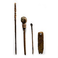 Roman Bronze Toilet Implement Group