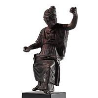 Roman Bronze Statuette of Minerva