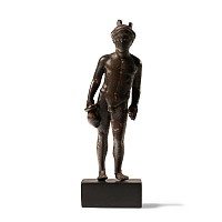 Roman Bronze Mercury Statuette