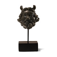Roman Bronze Head Mount of Oceanus