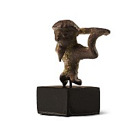 Etruscan Bronze Telamon Statuette