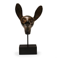 Western Asiatic Bronze Deer's Head