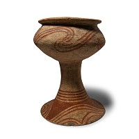 Ban Chiang Period Painted Chalice