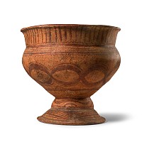 Ban Chiang Period Painted Wide Vase
