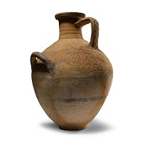 Large Cypriot Bichrome Ware Pottery Amphora