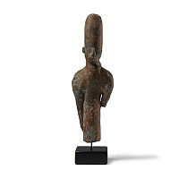 Cypriot Terracotta Male Idol