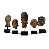 Phoenician Terracotta Head Collection