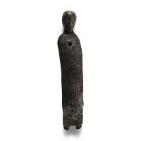 Medieval Bronze Limoges Saint