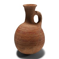 Cypriot Painted Terracotta Jug