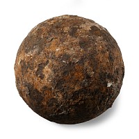Civil War Iron Cannon Ball