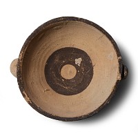 Cypriot Painted Terracotta Dish