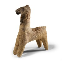 Boeotian Terracotta Horse Statuette