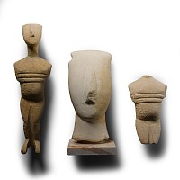 Cycladic Idol Group
