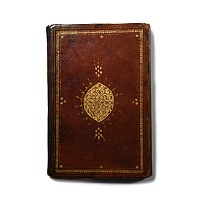 Archaeological Books - Gilt Leather Bound Astrological Manuscript